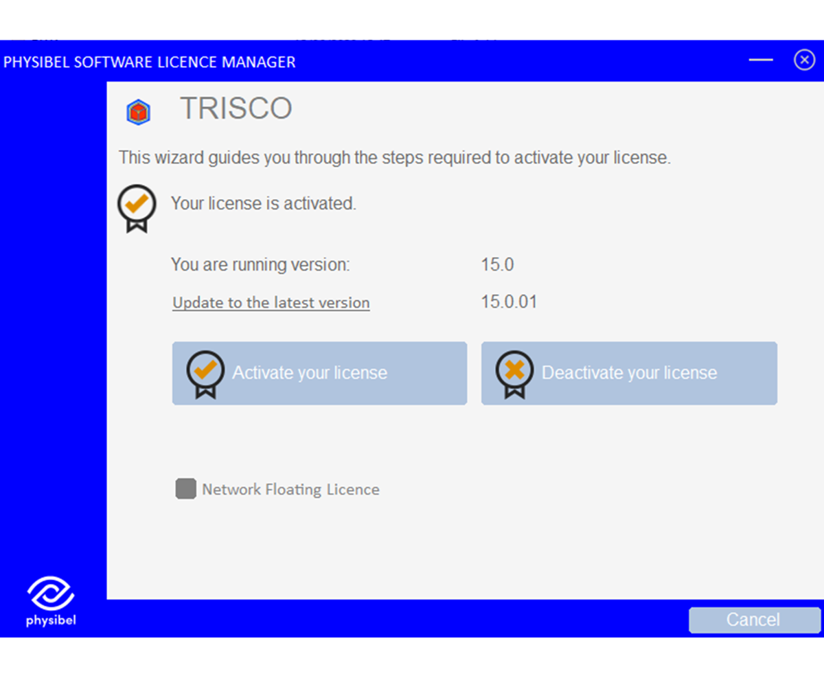 J4 - How to activate a stand-alone software licence