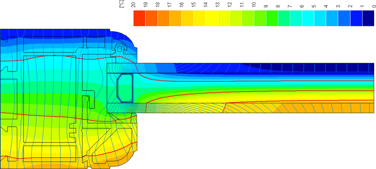 B9-Calculation of the linear thermal transmittance of a glazing spacer using the program BISCO