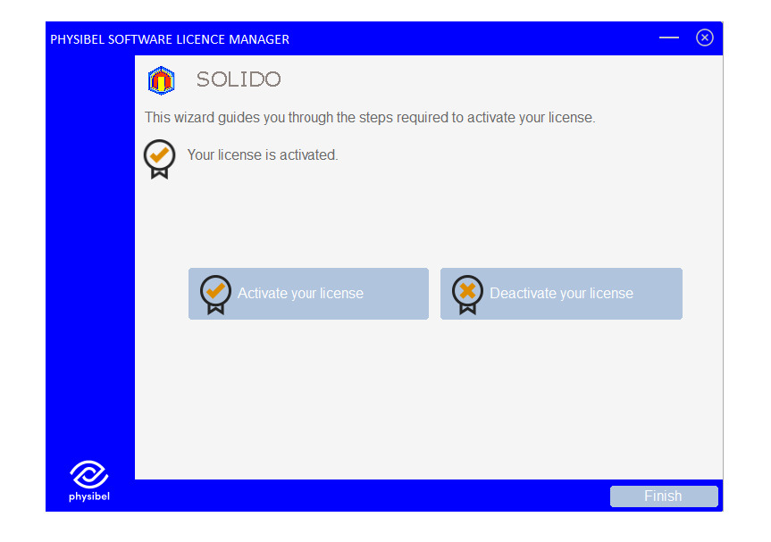 SOLIDO Licence options